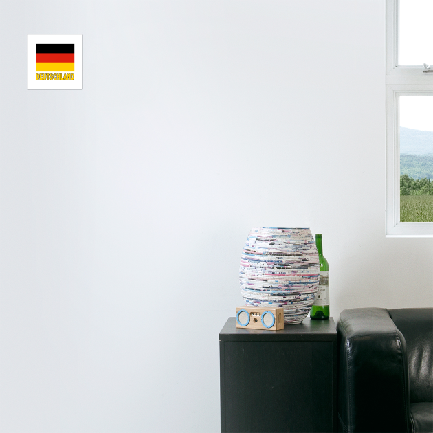 The Pride of Germany - Deutschland - German Flag Design by Naves